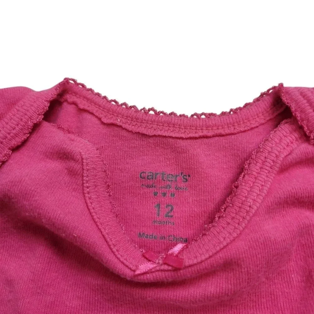 Carter's 2 pc cupcake outfit 12mo